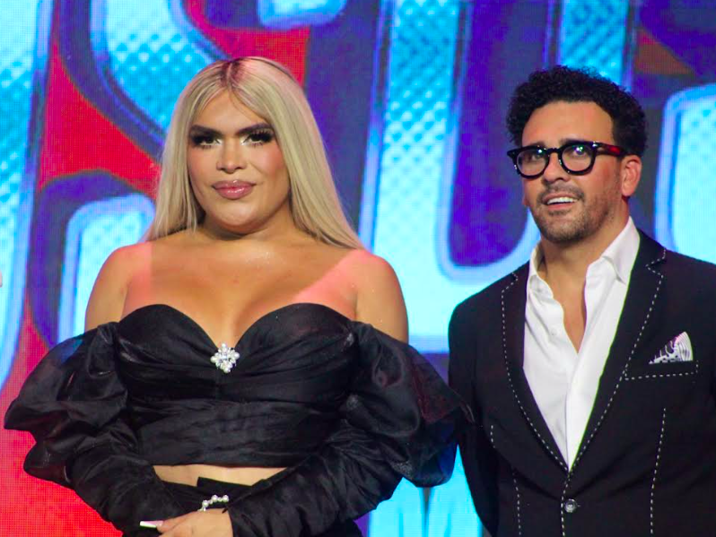 Wendy Guevara y Ricardo Margaleff